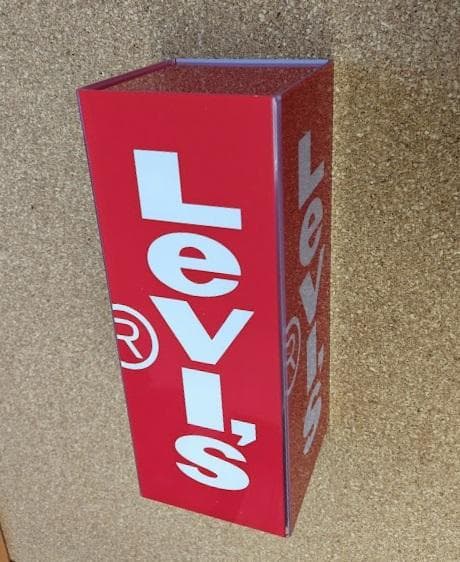 Levi's リーバイス アクリル 看板 マグネット付き ノベルティグッズ