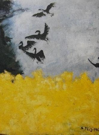 三岸節子、「ブルゴーニュにて」、厳選、希少画集・額装画、人気作品