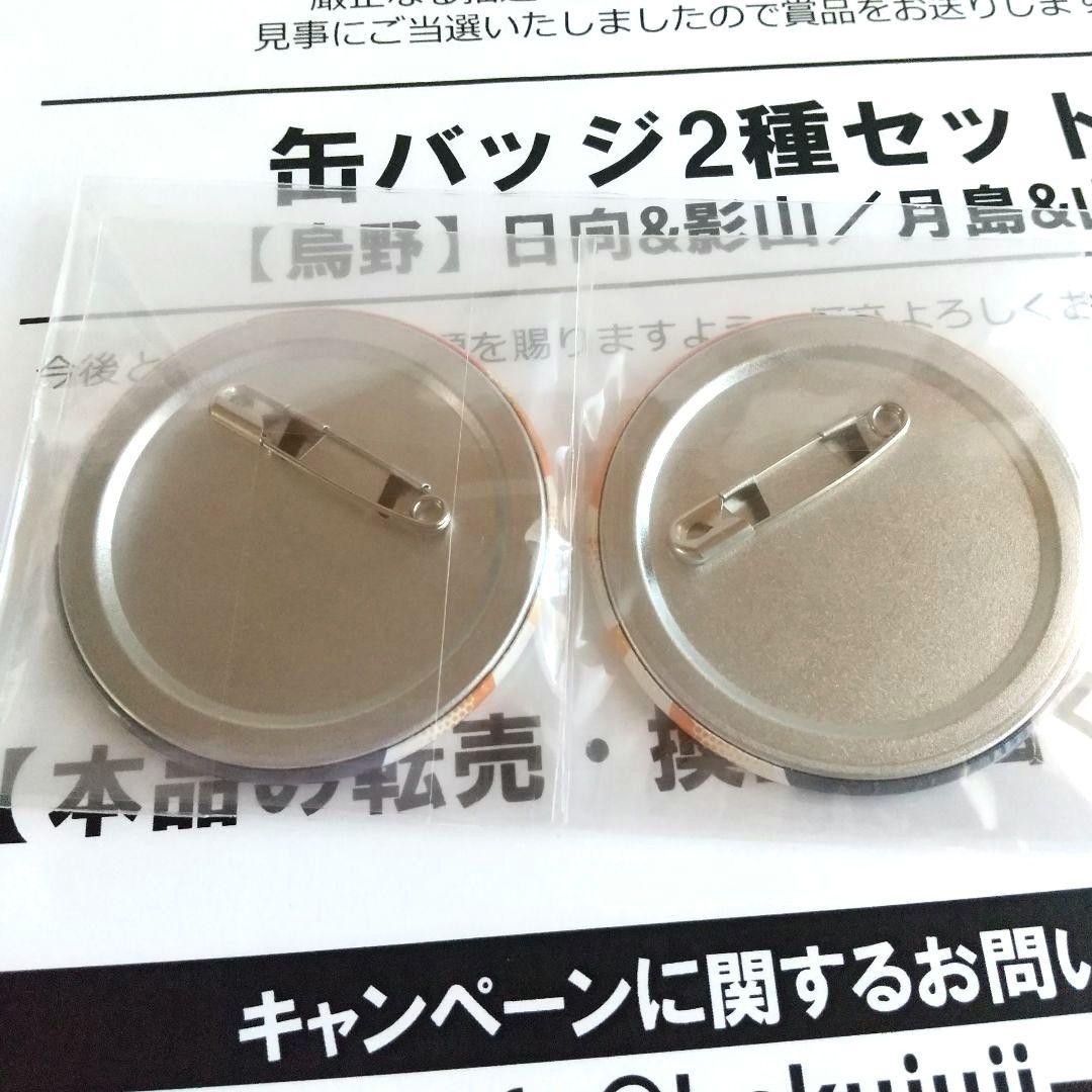 ショップ ハイキュー 白十字缶バッジ キズ処置シリーズコラボ 当選品