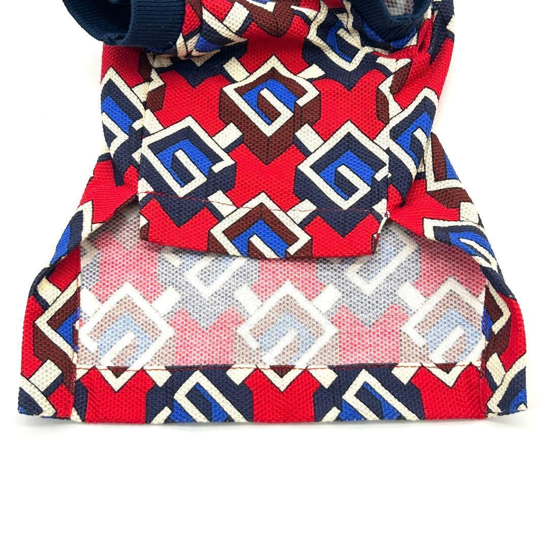 美品 グッチ GUCCI 犬用品 ペット 服 トップス ジオメトリックG xxs