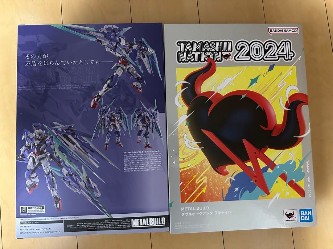 メタルビルド　ダブルオークアンタフルセイバー