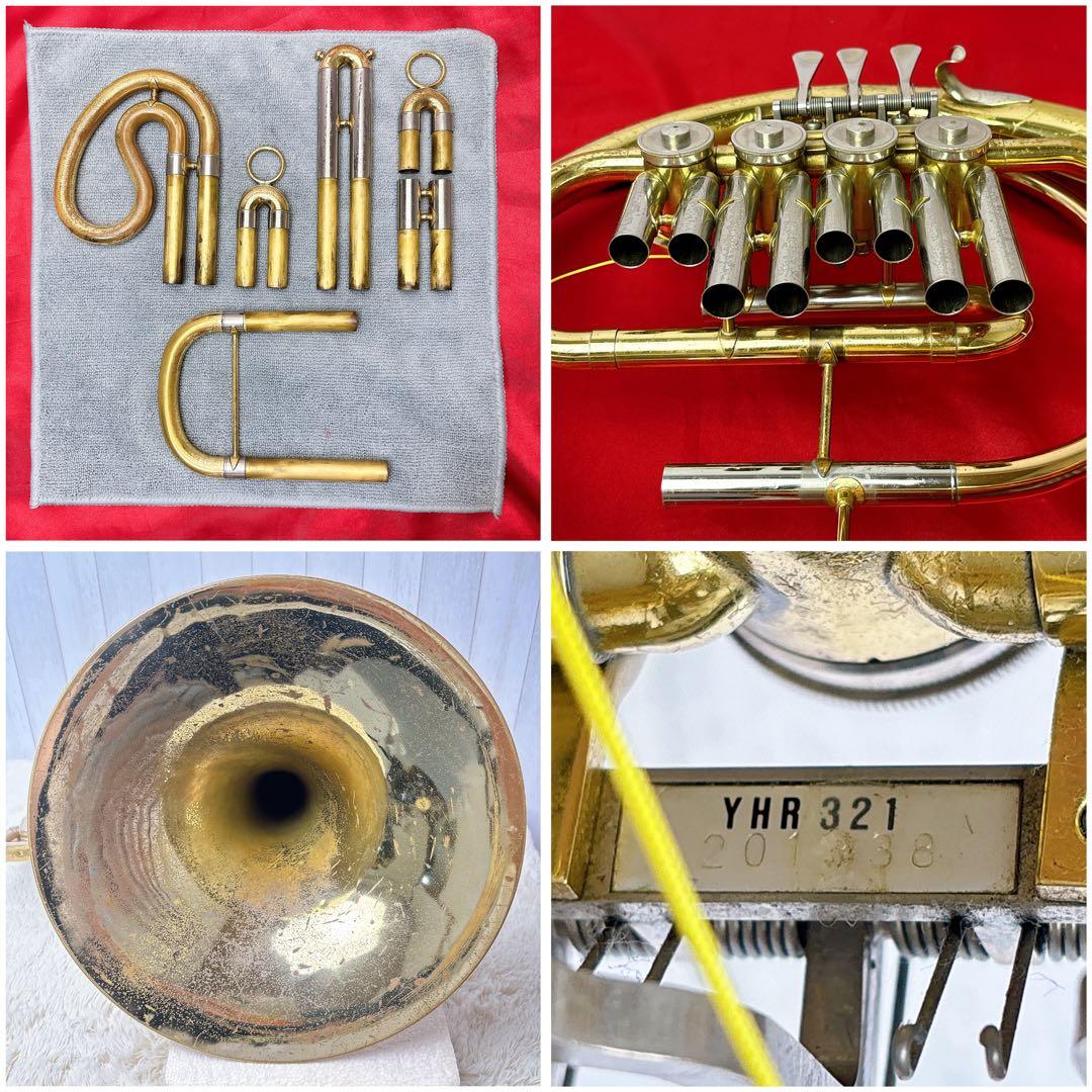 YAMAHA YHR-321 シングルホルン マウスピース付き