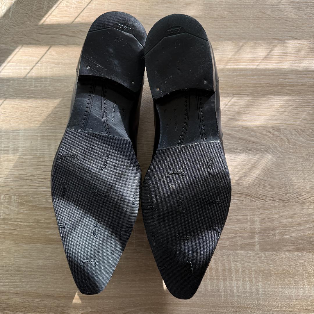 DOLCE&GABBANAドルチェガッバーナドレスシューズ靴ブラック黒 27cm