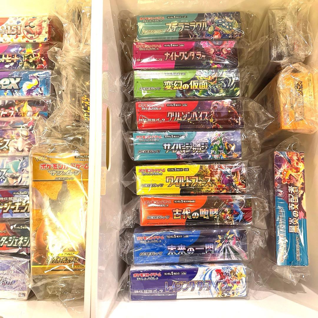 ゆな　ポケモンカード　歴代36BOX セット セミコンプリートセット