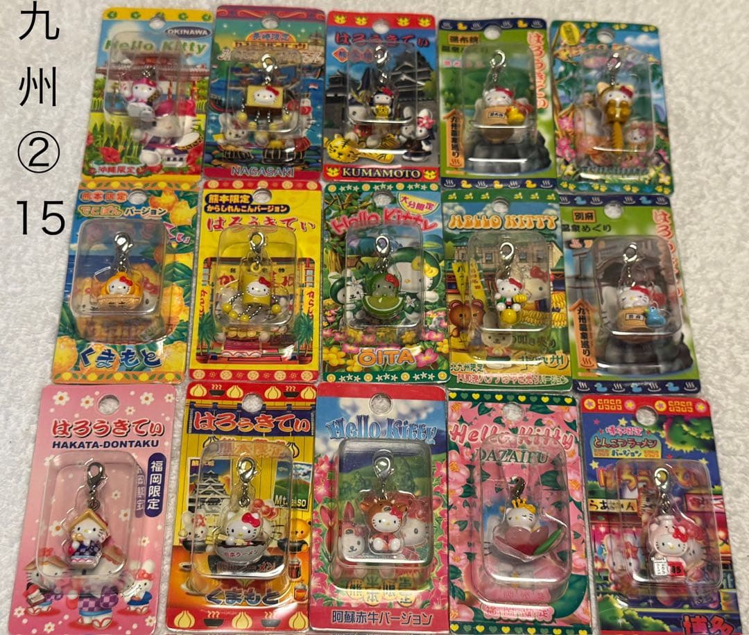 ご当地キティ ハローキティ ファスナーマスコット 224個セット まとめ売り