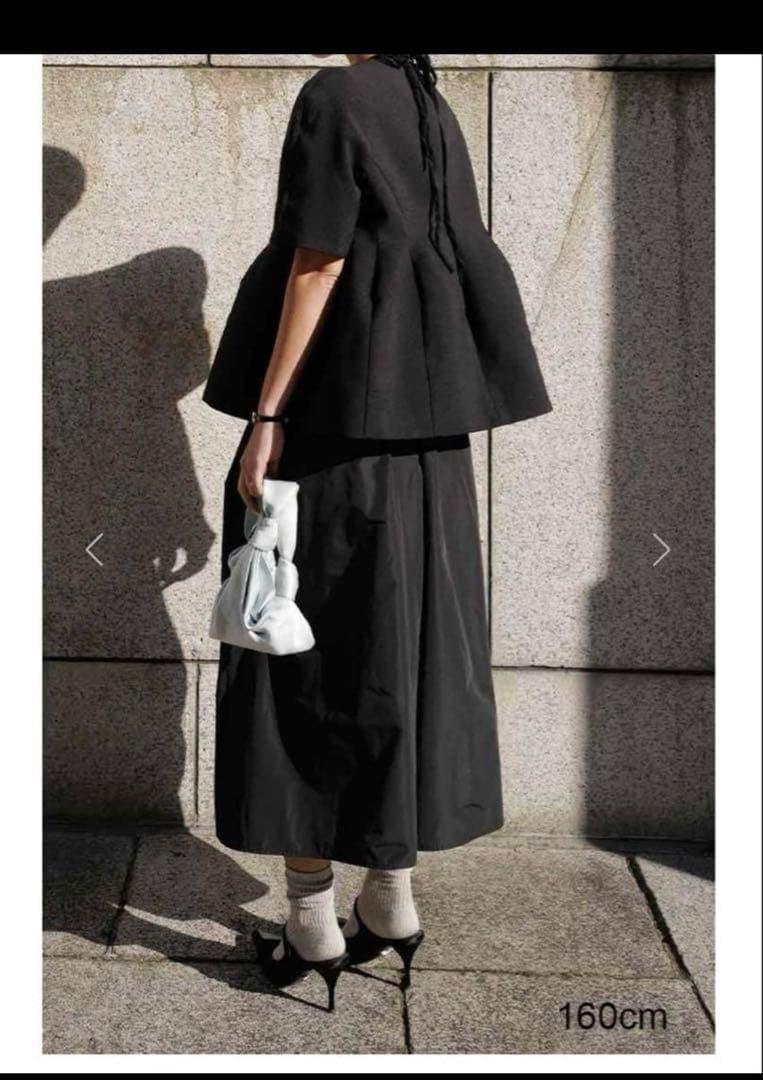 【フジノ】タグ付新品未使用　macchat メモリーキュロットパンツ