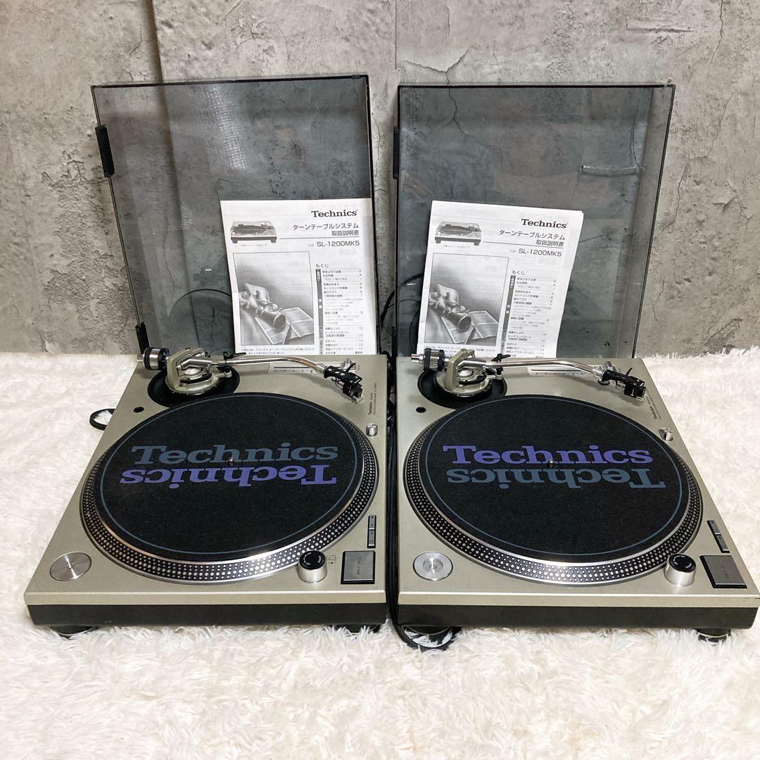 Technics SL 1200 MK2 ターンテーブル2台