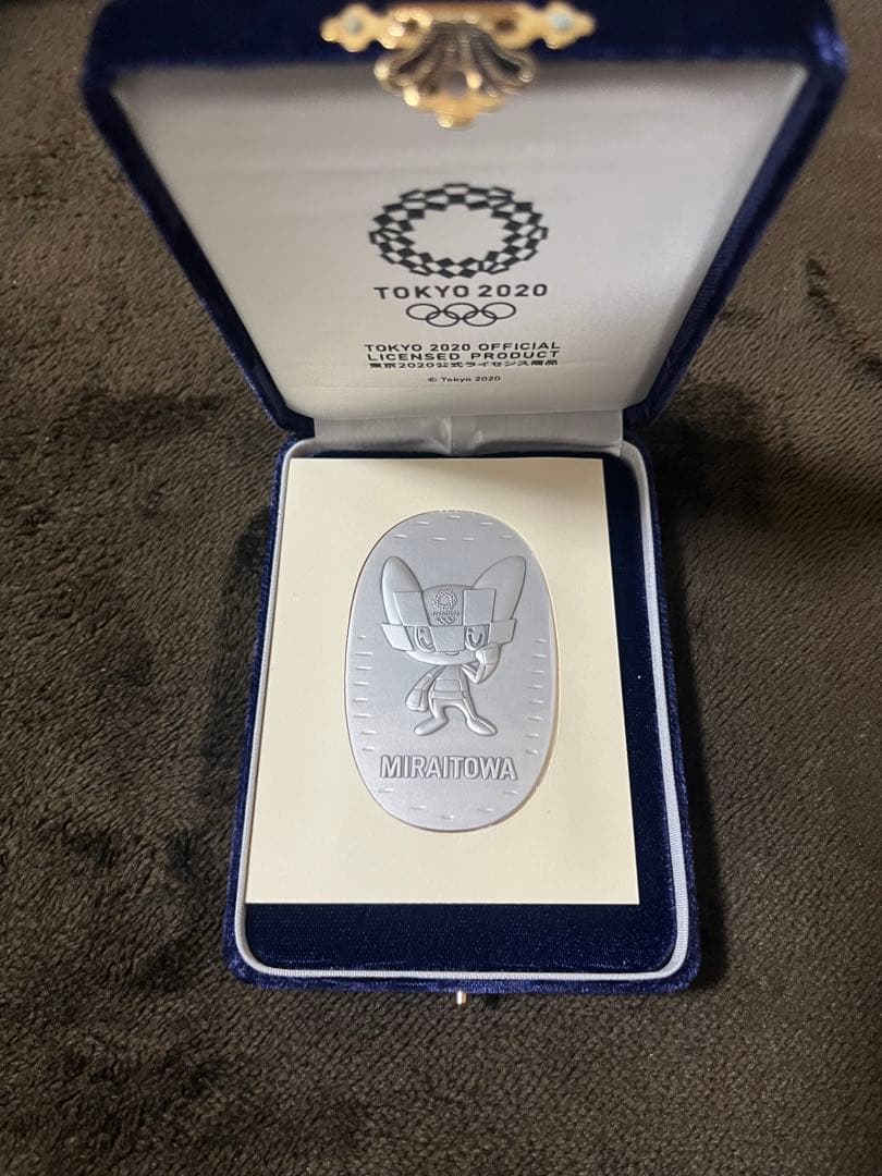 東京オリンピック 2020 ミライトワ ソメイティ 記念小判 純銀製 セット