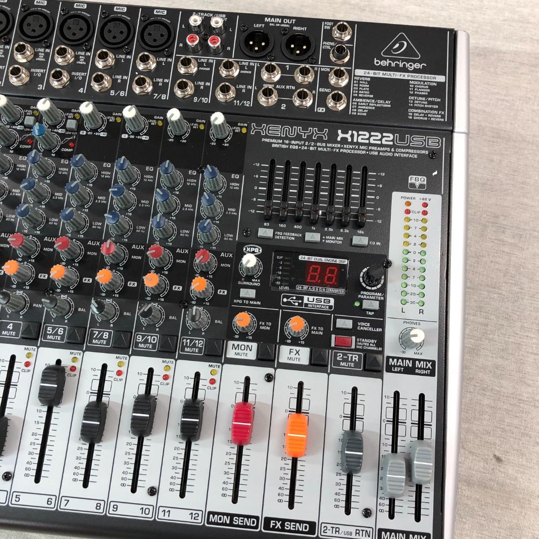 T*o様 Behringer アナログミキサー　XENYX X1222USB