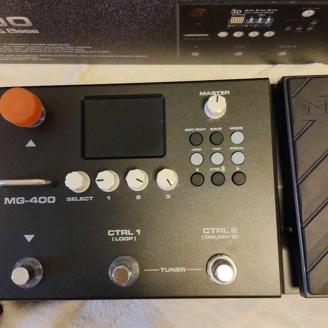 NUX MG-400 モデリングギター＆ベースプロセッサー NUX MG-400 ギター