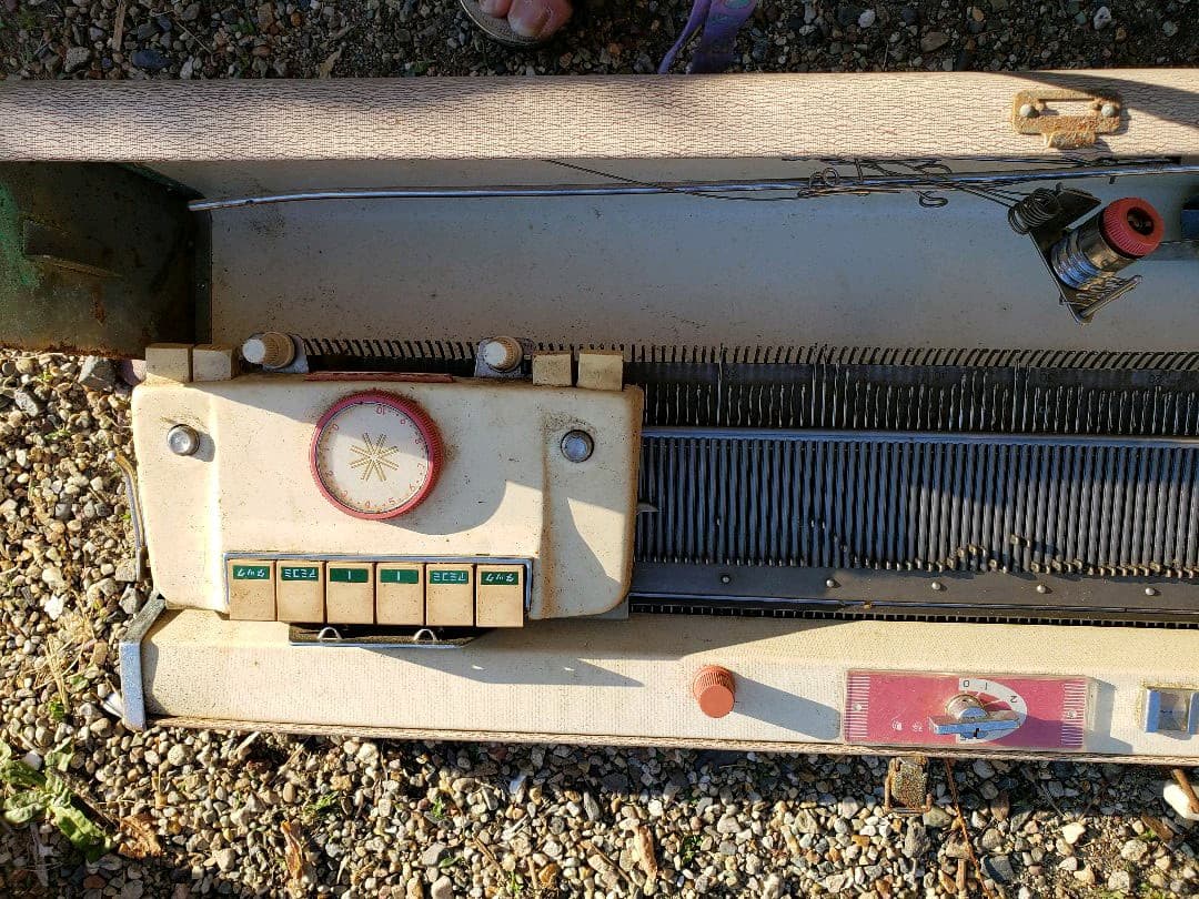 トヨタ 編み機 昭和レトロ アンティーク 編機 レア