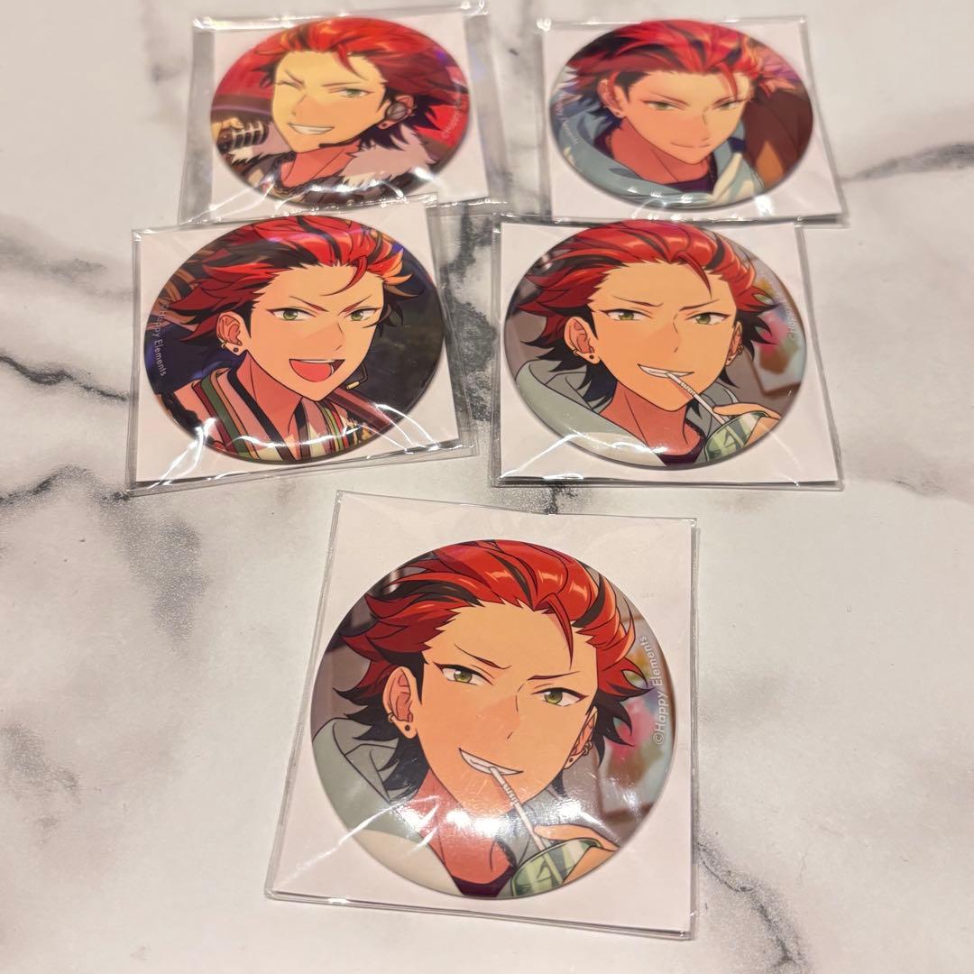 あんスタ 鬼龍紅郎 缶バッジ - メルカリ