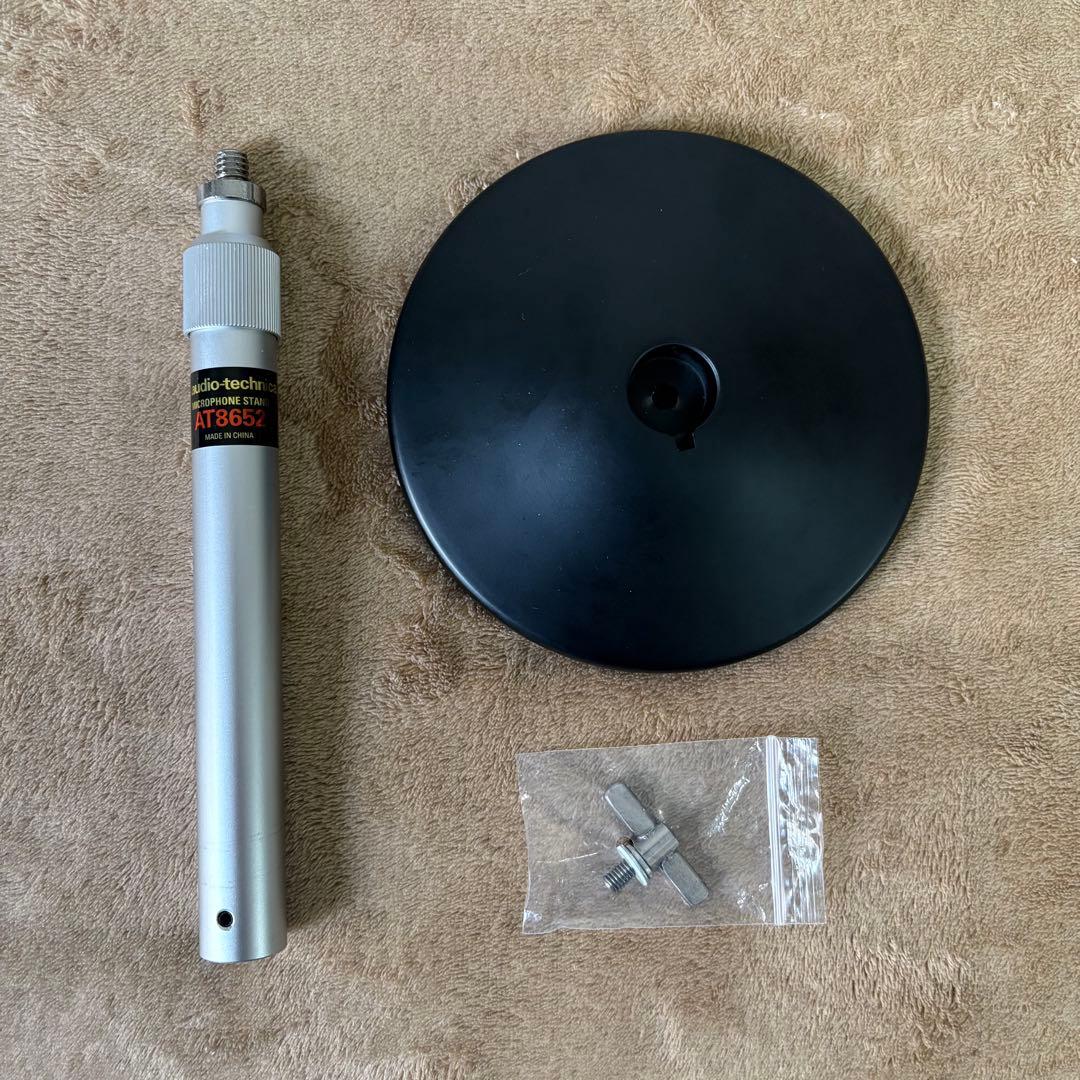 【美品】SHURE MV7+ ブラック｜オーディオテクニカデスクマイクスタンド付