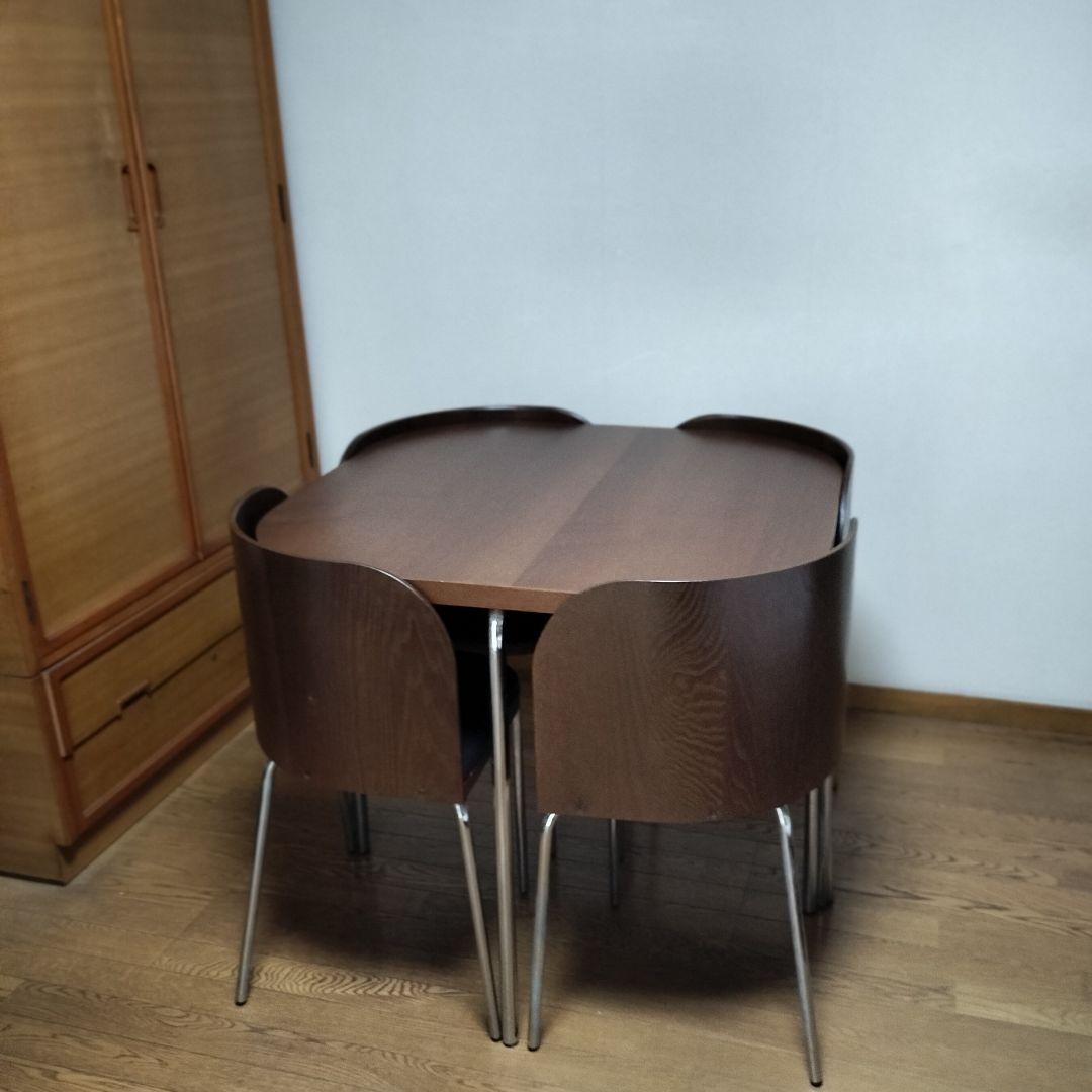 IKEA FUSION  4人掛け ダイニングテーブルセット