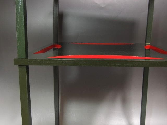 ★　駒沢利斎　糸巻棚　表千家　十三代　即中斎の花押がございます★x517