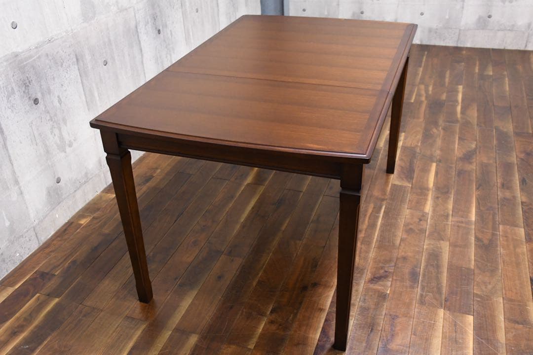 EGC73 マルニ木工 地中海 片バタ式ダイニングテーブル 15万 伸長式