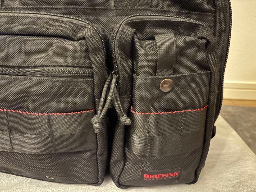 美品 BRIEFING_2WAY_ビジネス_ショルダーバッグ_ブリーフィング