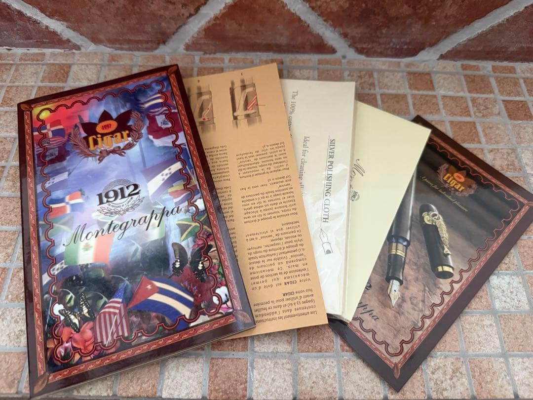 未使用・新品1997モンテグラッパ シガー 万年筆 リミテッド