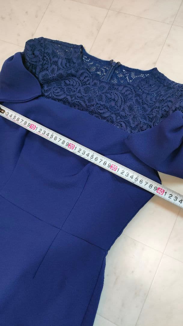 JS Collection　リボンロングドレス