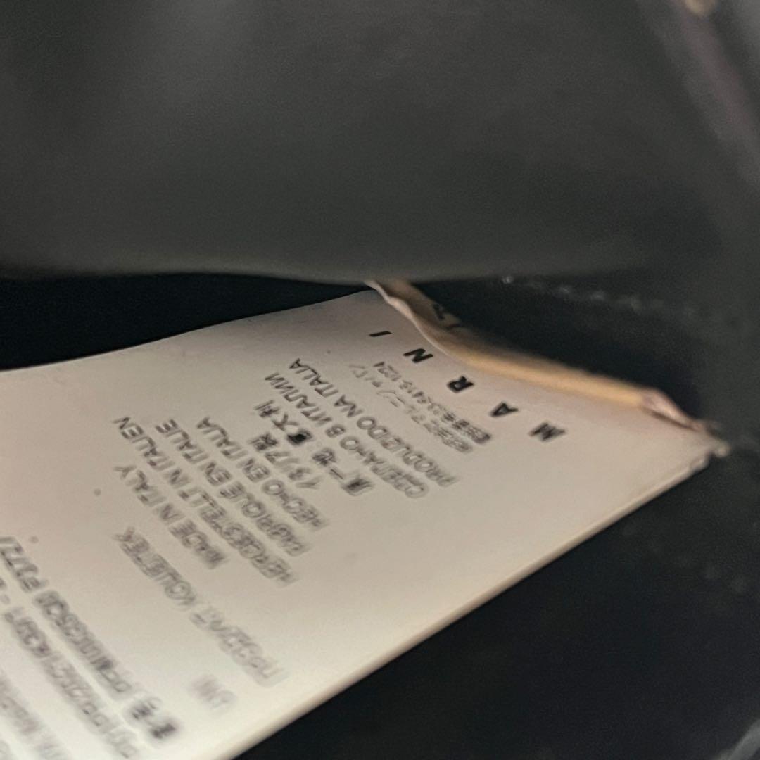 【美品！】MARNI ネックポーチ ケース ウォレット ベージュ ブラック