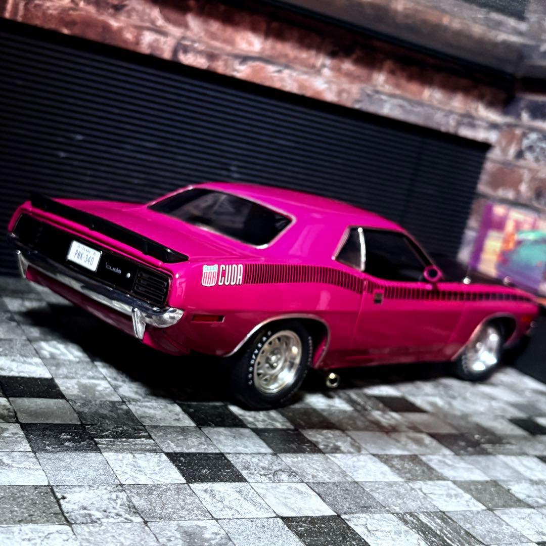 国内未入荷 1/18 HIGHWAY61 プリムス AAR クーダ 1970