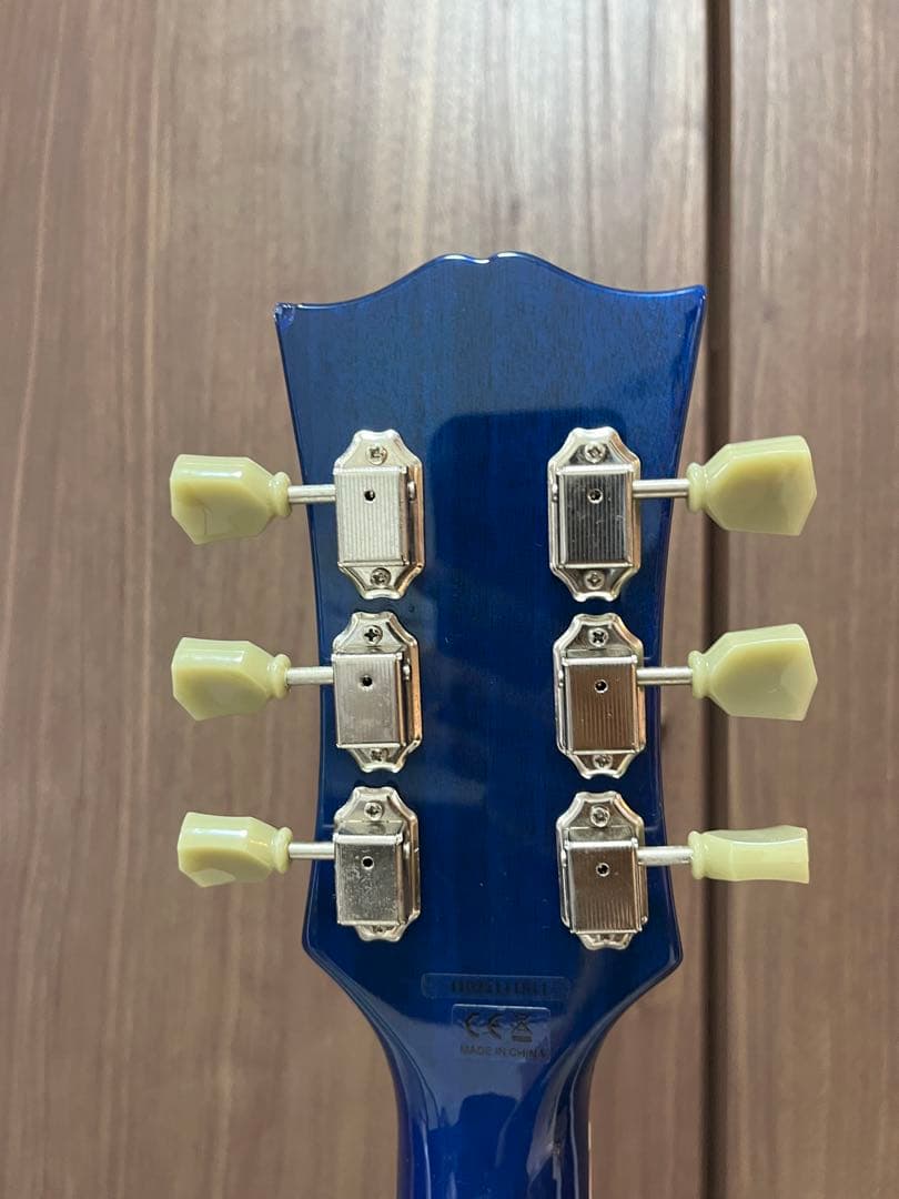 【動作確認済み】Blitz レスポール エレキギター ブルー