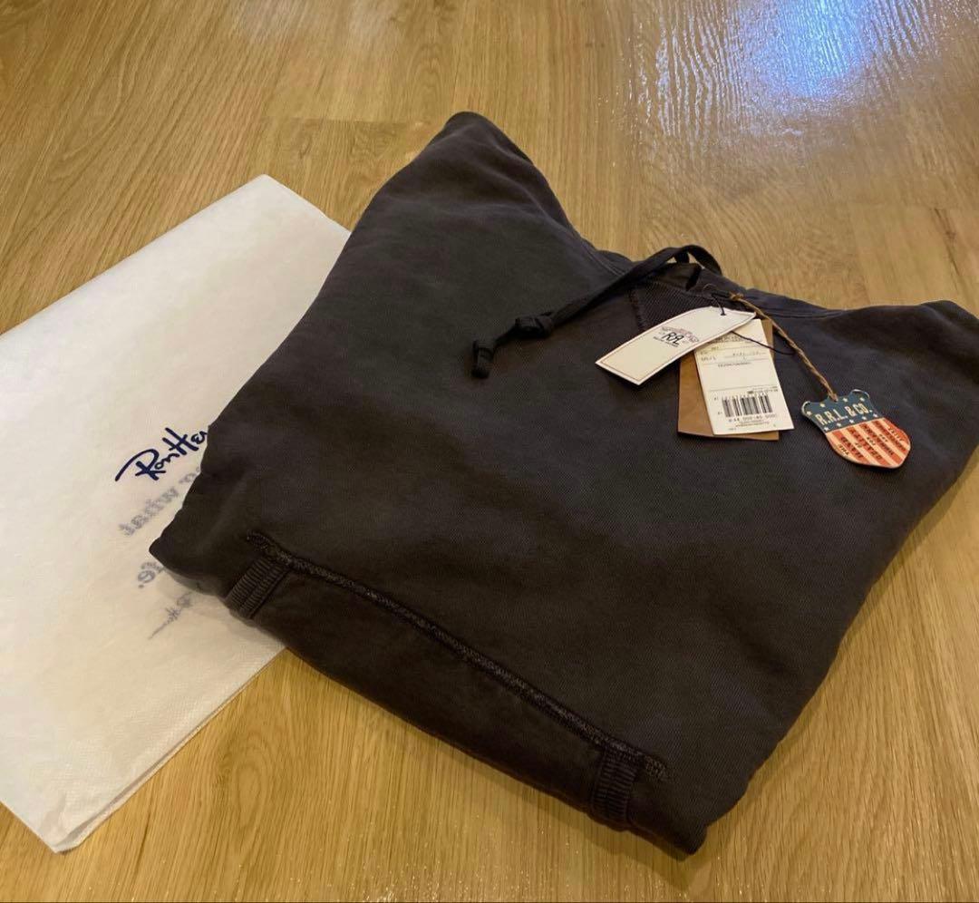 新品　別注RRL×Ron Herman Garment Dyed Hoodie