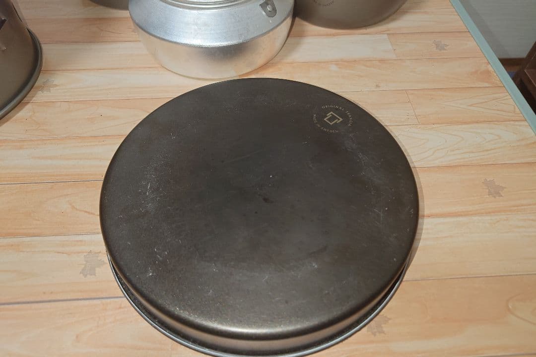 Trangia クッカーセットガス使用可能バーナーとケトルと燃料ボトル付