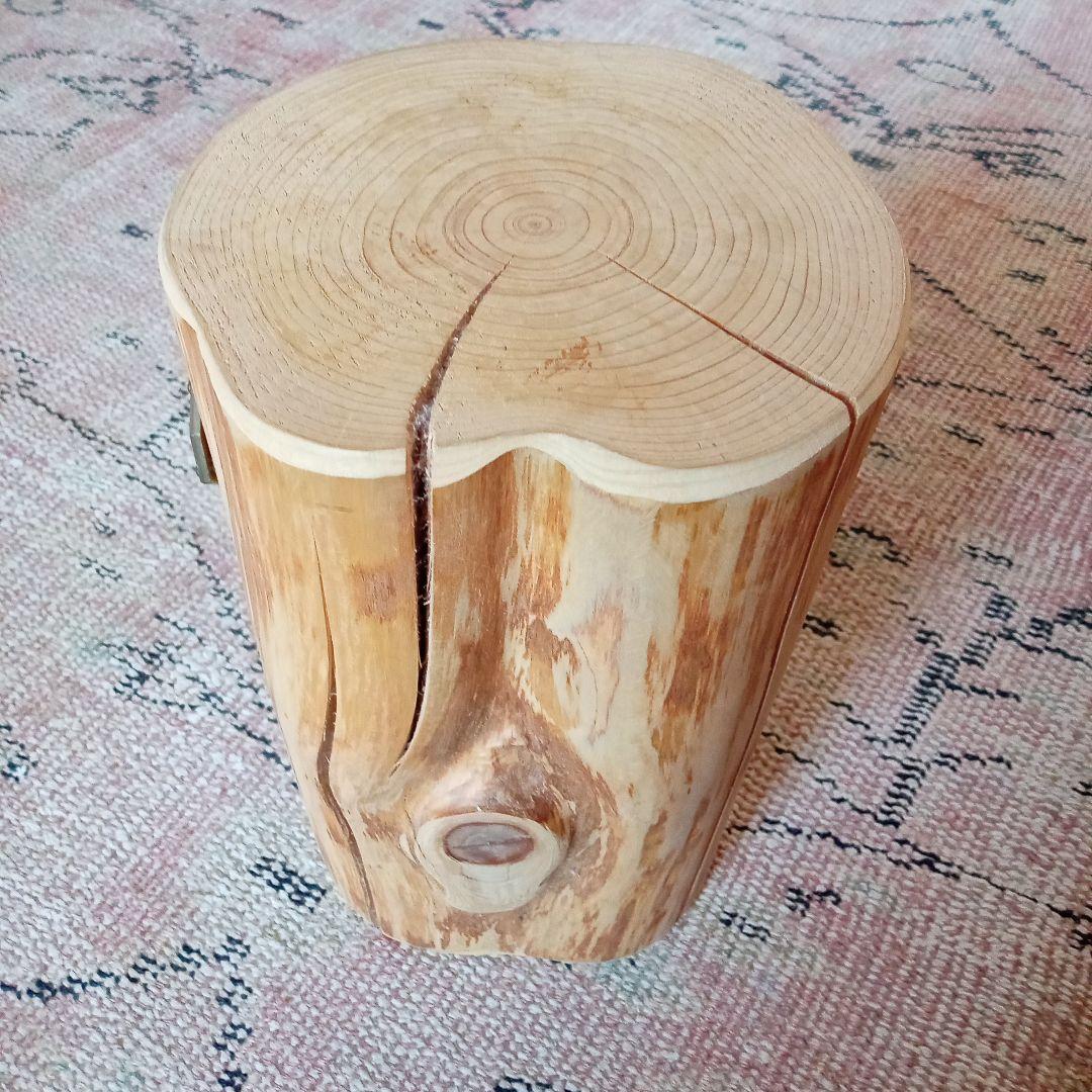 Cul de Sac カルデサック 青森ヒバ スツール 丸太 丸太 インテリア