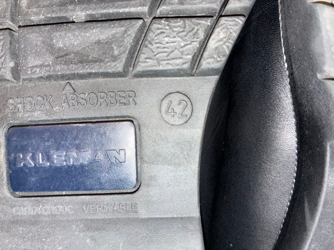 KLEMAN PADRE パドレ　ブラック　黒 42 チロリアンシューズ