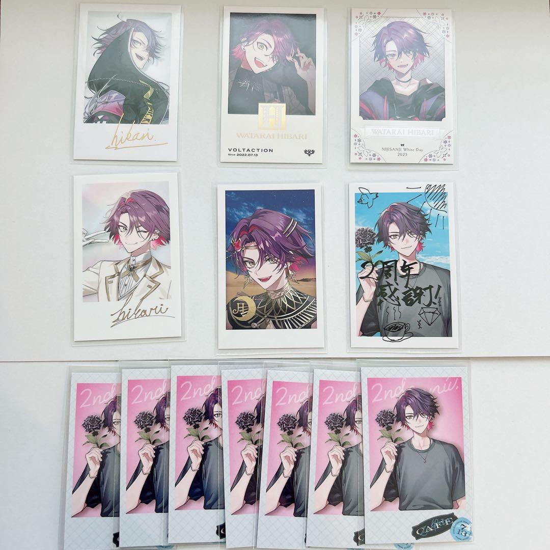 にじさんじ VOLTACTION 渡会雲雀 デビュー チェキ