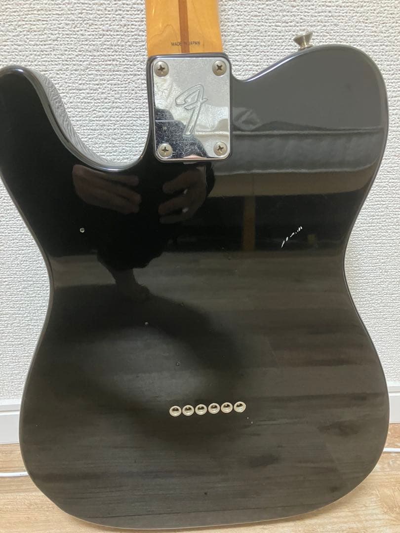 フジゲン製 Fender Telecaster ブラック Eシリアル