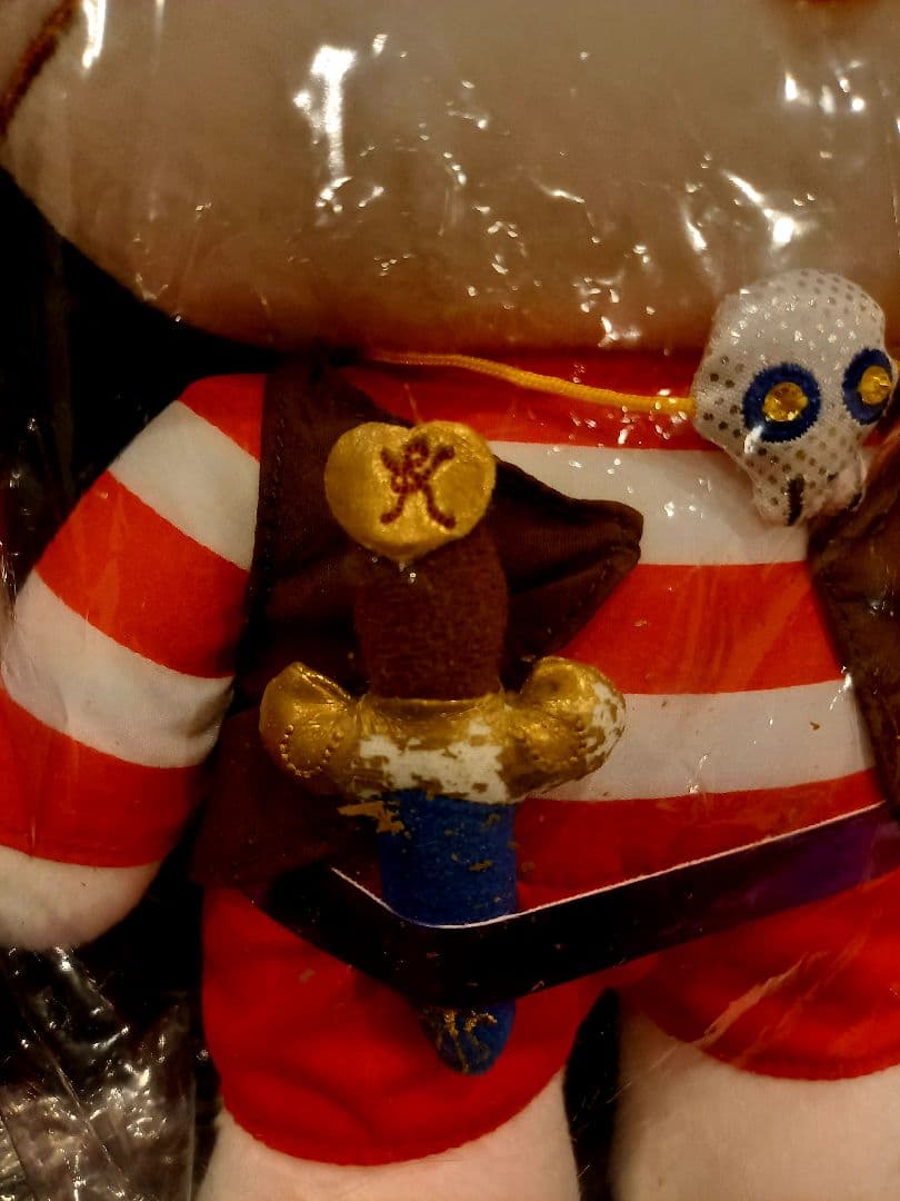 【専用出品】希少　ハローキティ　ぬいぐるみ　海賊 パイレーツ　ピアス　2006年