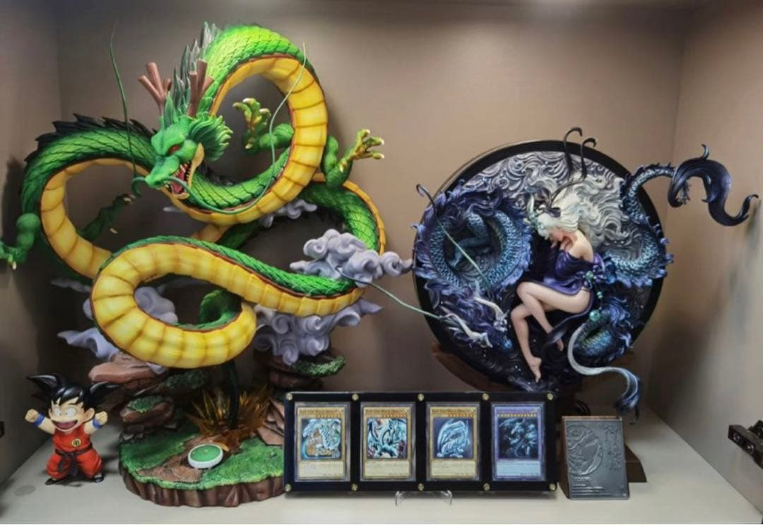 ドラゴンボール 孫悟空 神龍 フィギュア ガレージキット 特典付