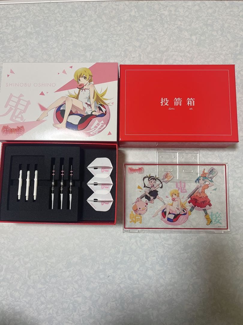化物語シリーズ　忍野 忍ver. ダーツセット　ライブカードは付属無し 化物語シリーズ 忍野 忍ver. ダーツセット ライブカードは付属無し 化