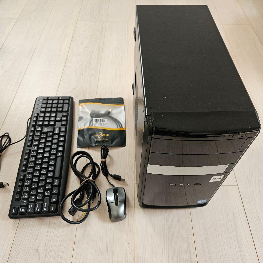 爆速 core i7 16G新SSD480 1TB 新Win11 ゲーミングPC