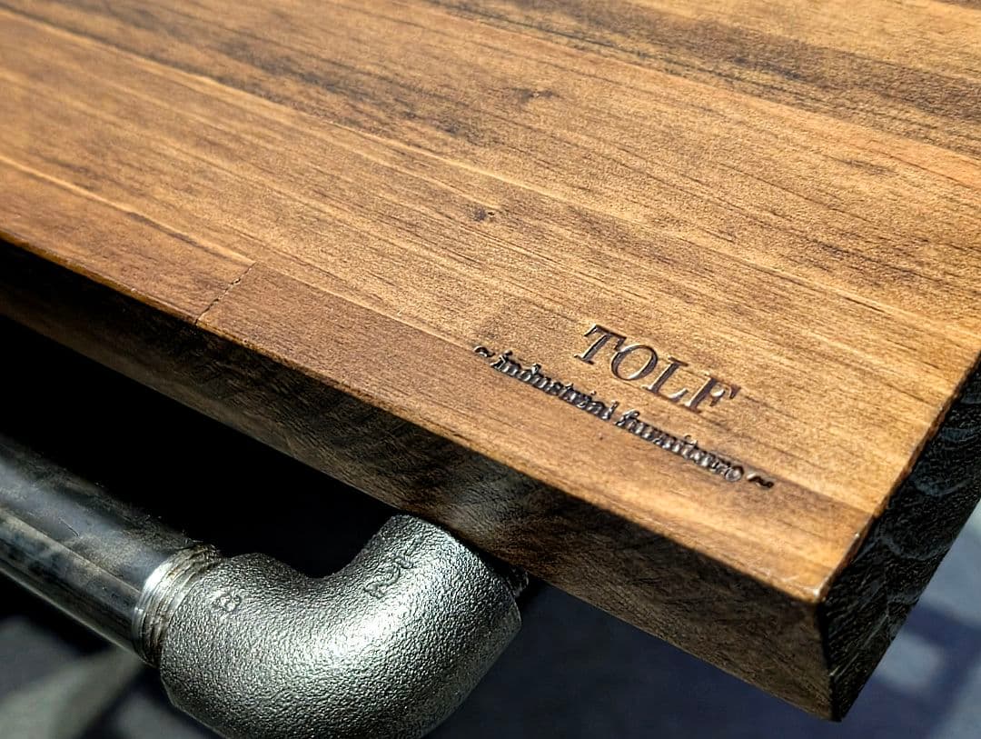 インダストリアル スタイル サイドテーブル TOLF 日本製