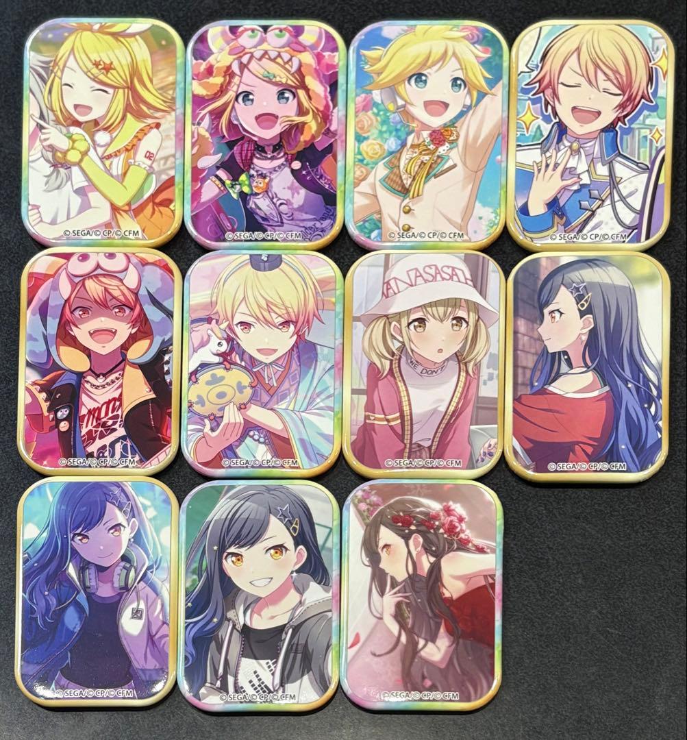 プロセカ　缶バッチ