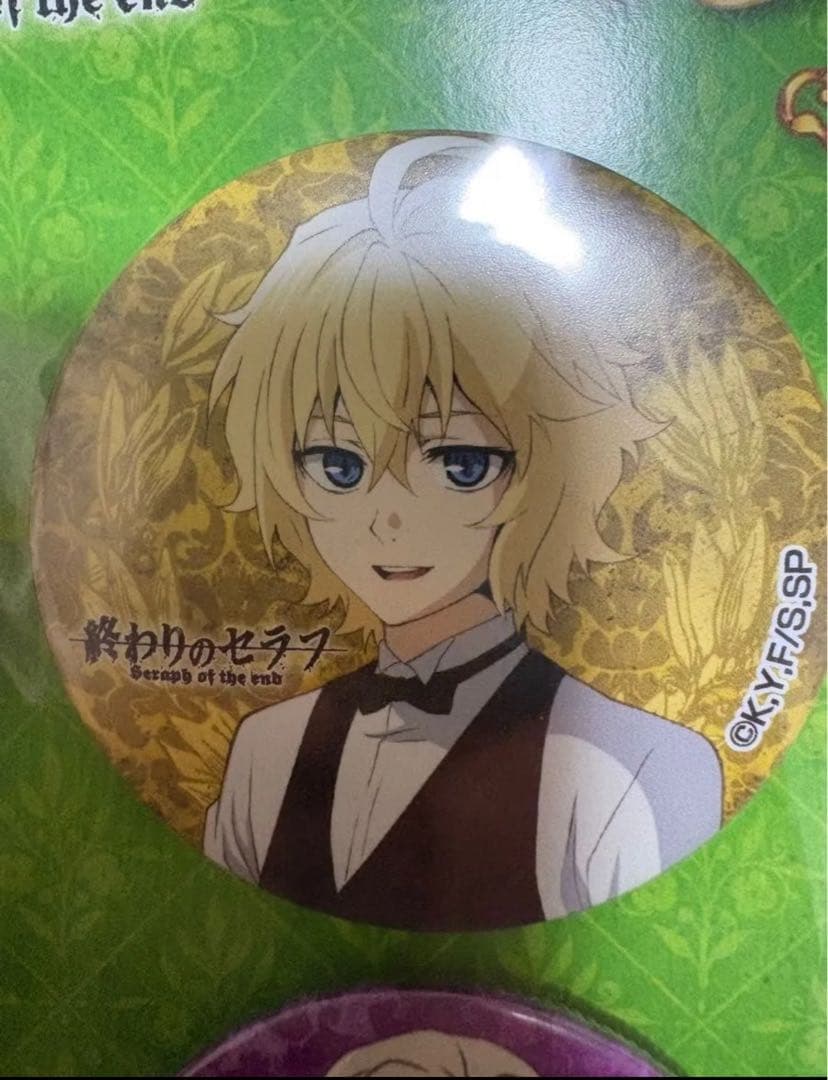 終わりのセラフ 缶バッジ AGF限定