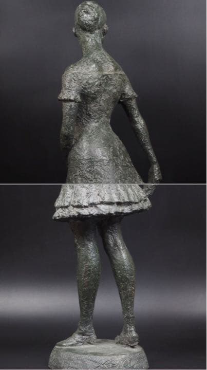 送料無料　『KEN、94』在銘　少女立像　高61ｃｍ