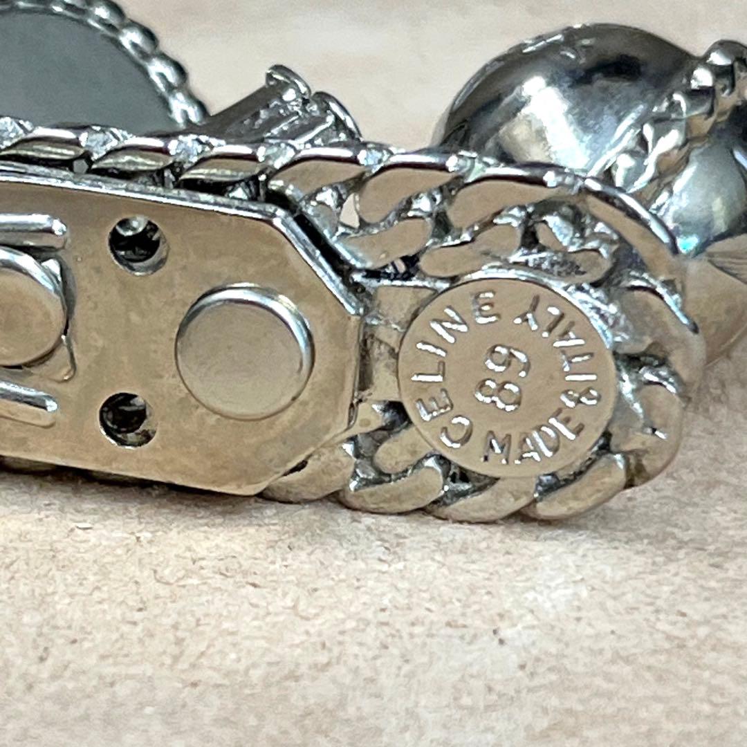 ヴィンテージ セリーヌ CELINE ブローチ マネークリップ 凱旋門｜