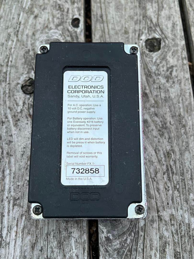 ギター DOD Vibro Thang FX/22