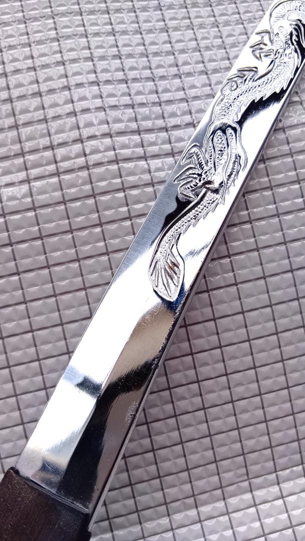 模造刀 木製鞘 紫カバー