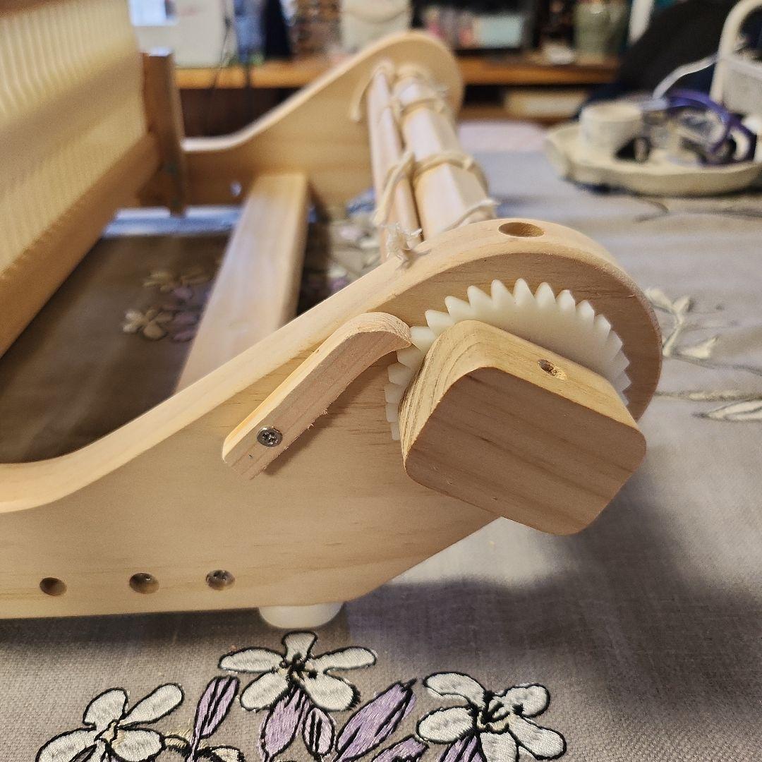 黒猫のキキ　機織り機　AVRIL 手織り機Loom30 へドル４種