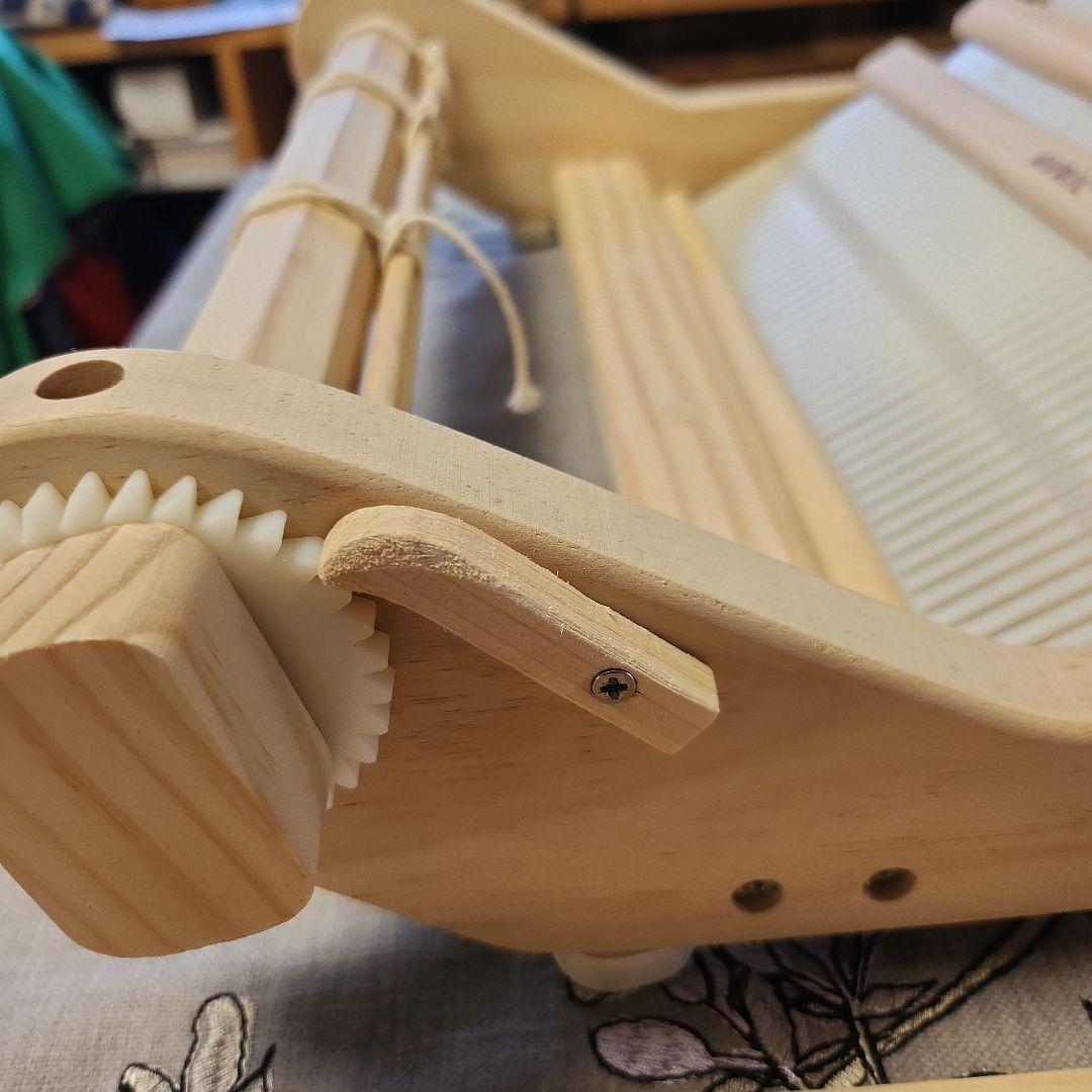 黒猫のキキ　機織り機　AVRIL 手織り機Loom30 へドル４種