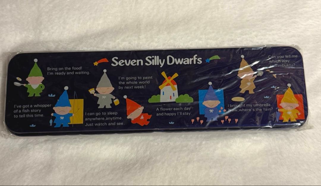 セブンシリードワーフ　缶ペンケース　セット