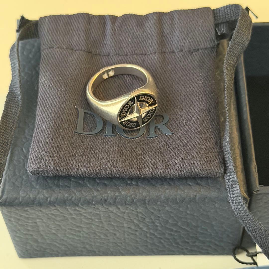 DIOR × STONE  コラボ　シグネットリング Sサイズ