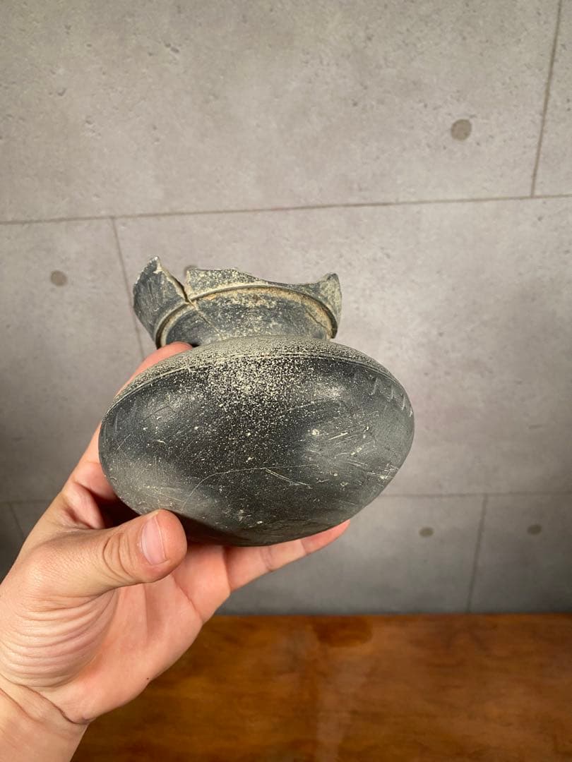 Naoさん専用　　古い須恵器　小壺　花器　花生　生花