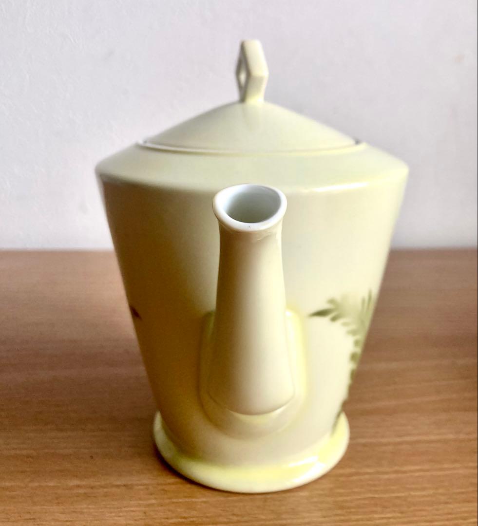 オールドノリタケ ティーポット 1912年 ヤジロベー印 アンティーク工芸品