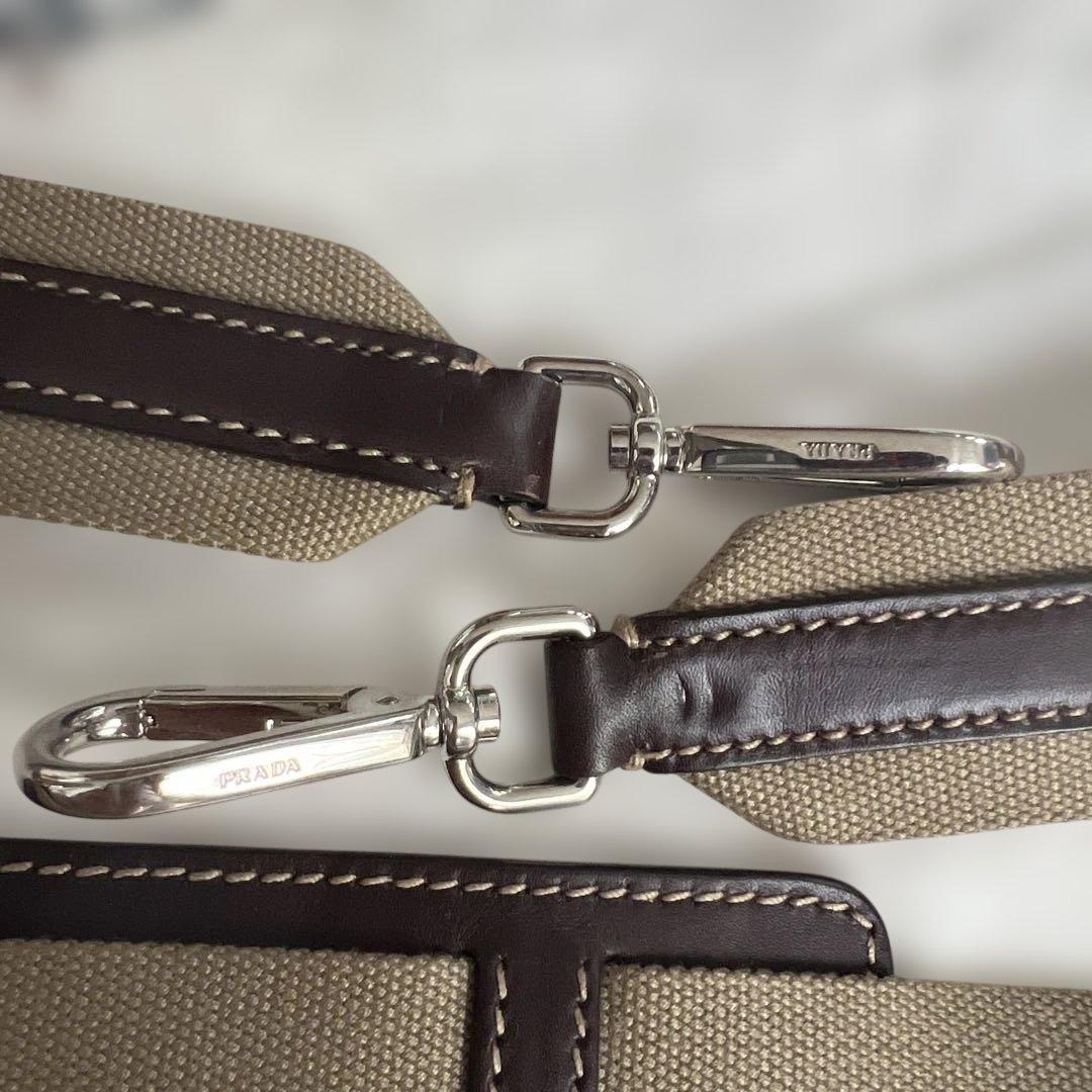 PRADA プラダ ジャガードロゴ ブリーフケース 2way ビジネス